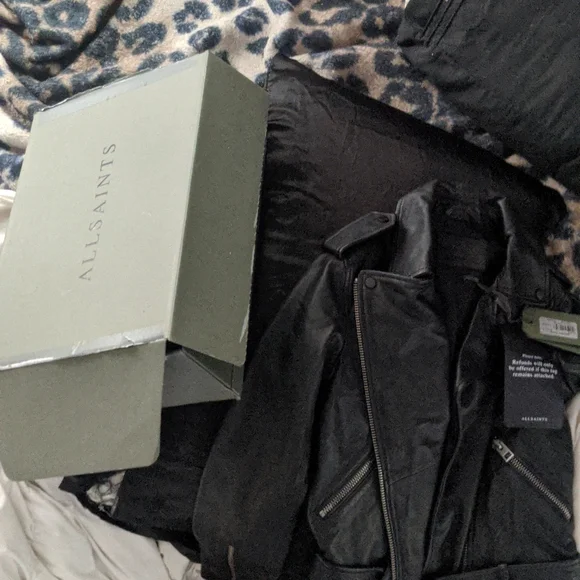 Balfern leather biker jacket - Picture 9 of 11